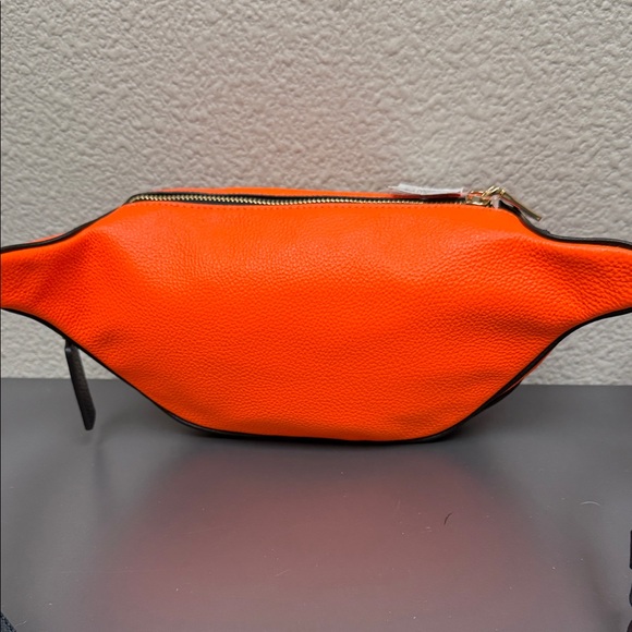 Coach Orange and Black Belt Bag - Picture 6 of 12